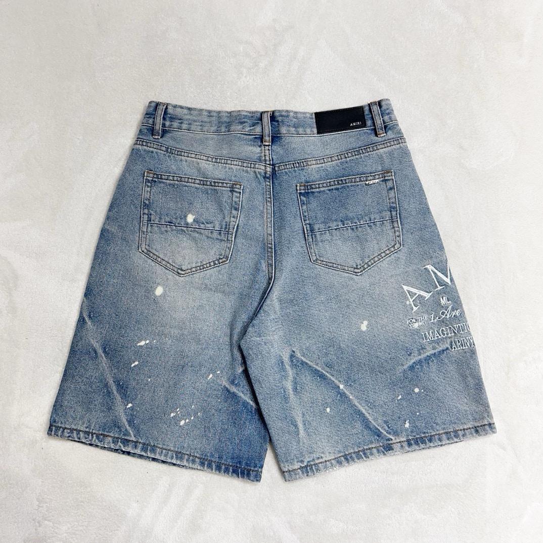 Amiri Slim-fit Denim Shorts  AM1164 - DesignerGu