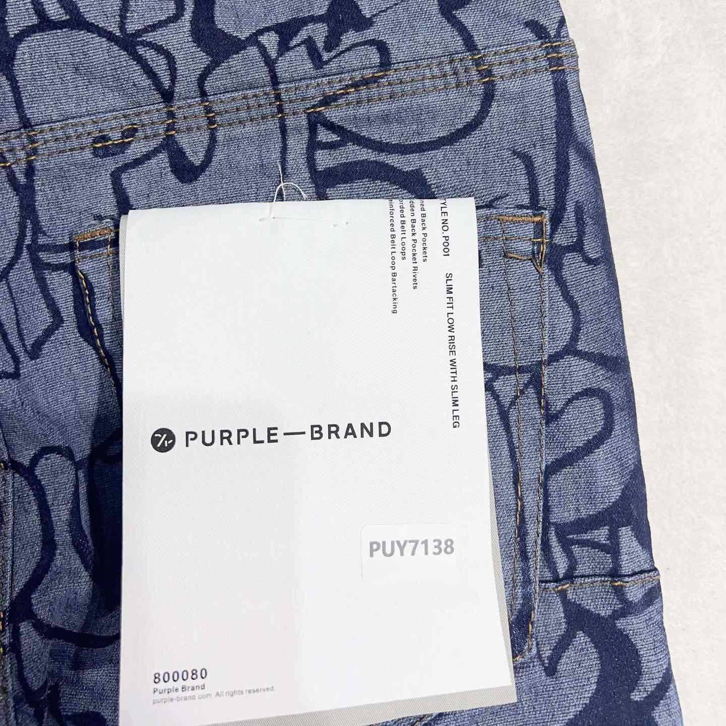 Purple-Brand Jeans       PUY7138 - DesignerGu