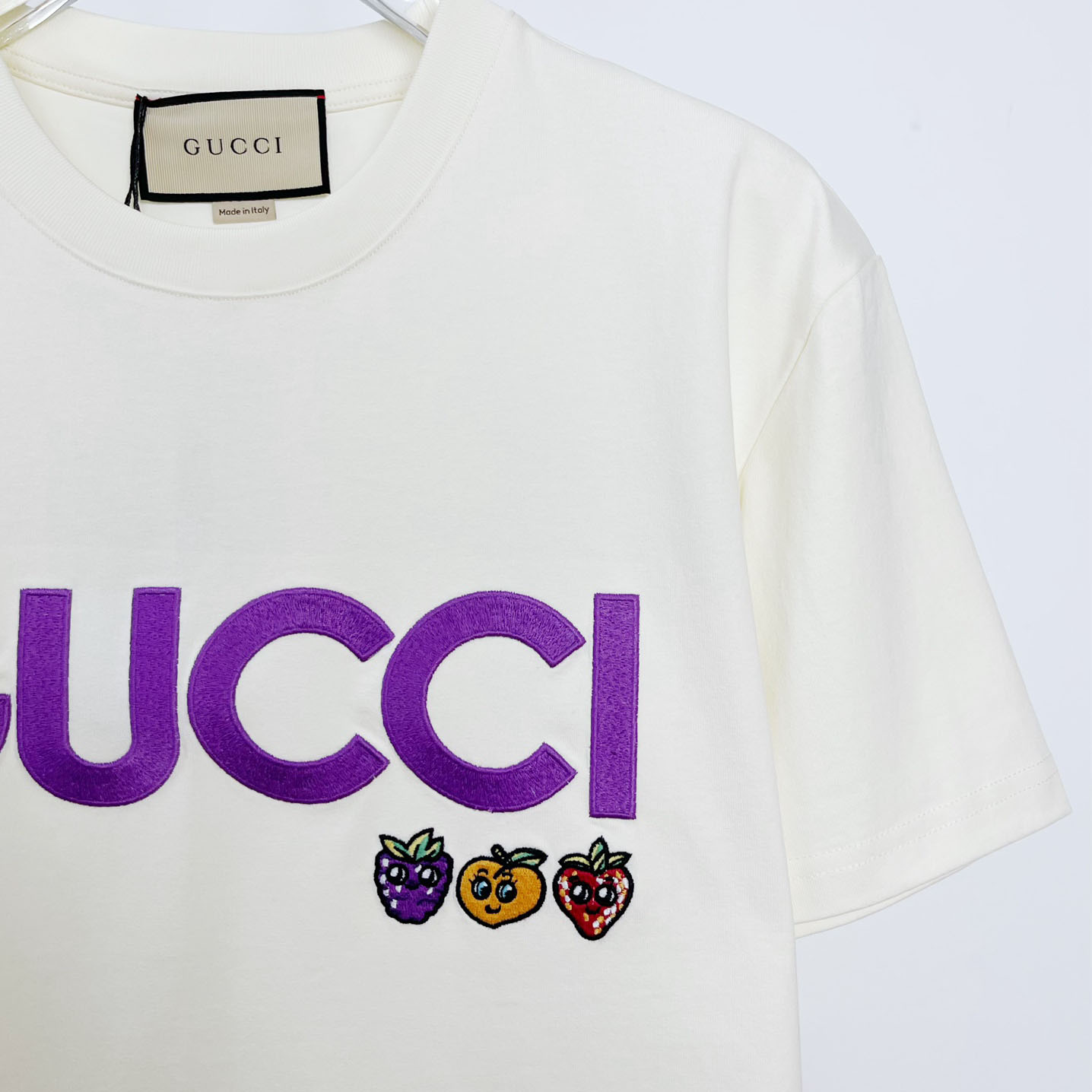 Gucci Cotton Jersey T-shirt  - DesignerGu