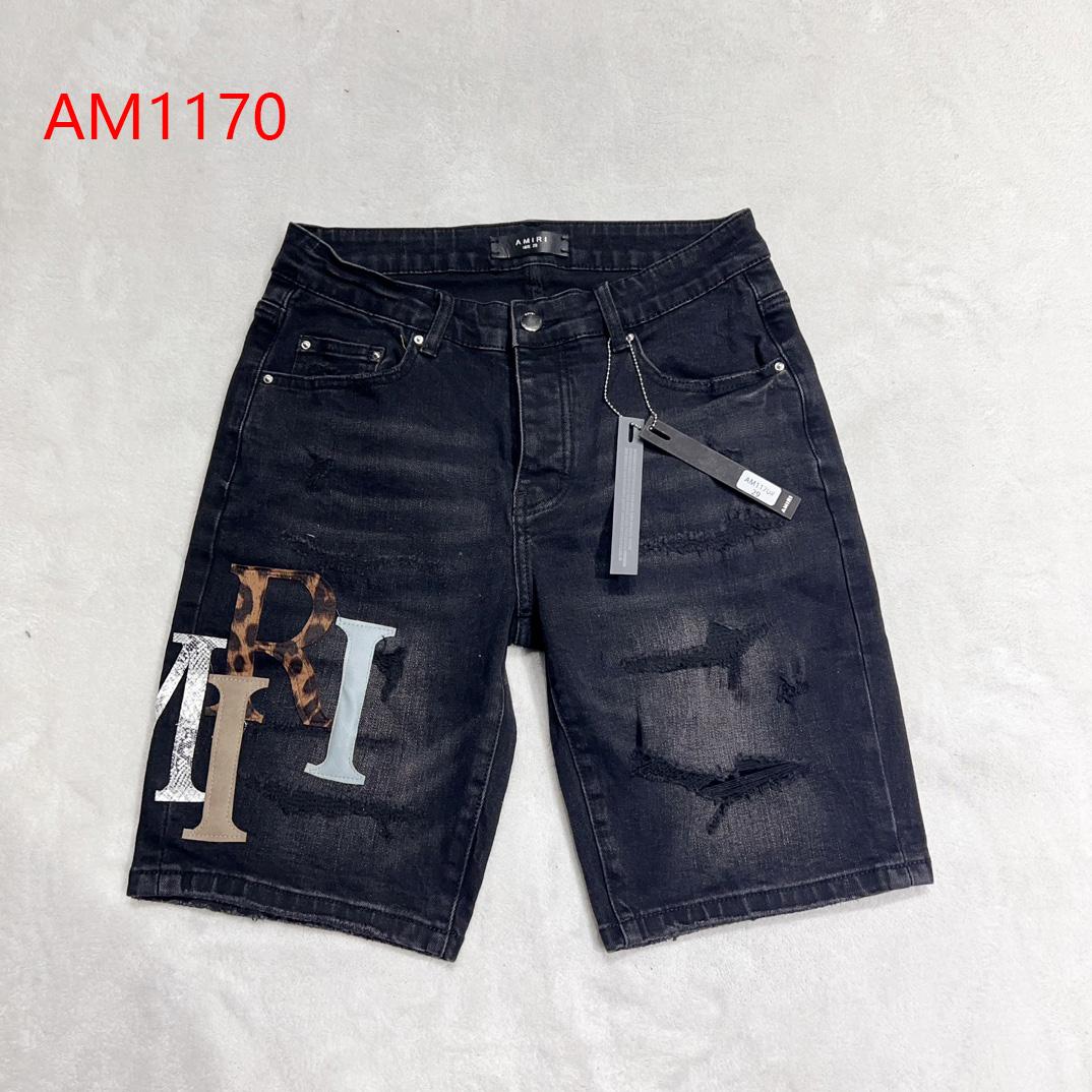 Amiri Slim-fit Denim Shorts  AM1170 - DesignerGu