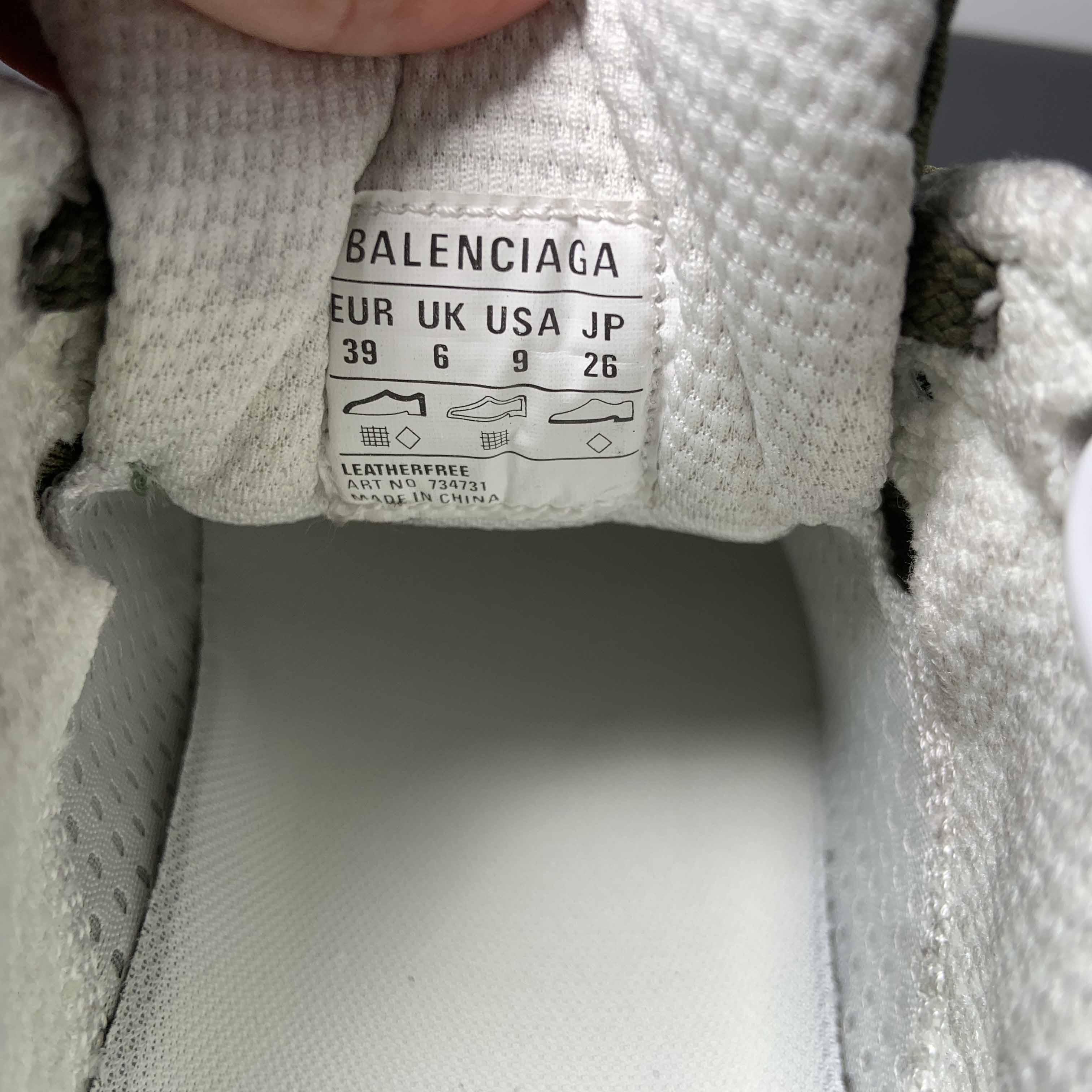 Balenciaga 3XL Sneaker In Dark Green - DesignerGu