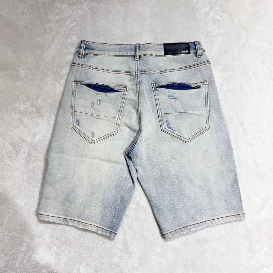 Amiri Slim-fit Denim Shorts  AM1166 - DesignerGu