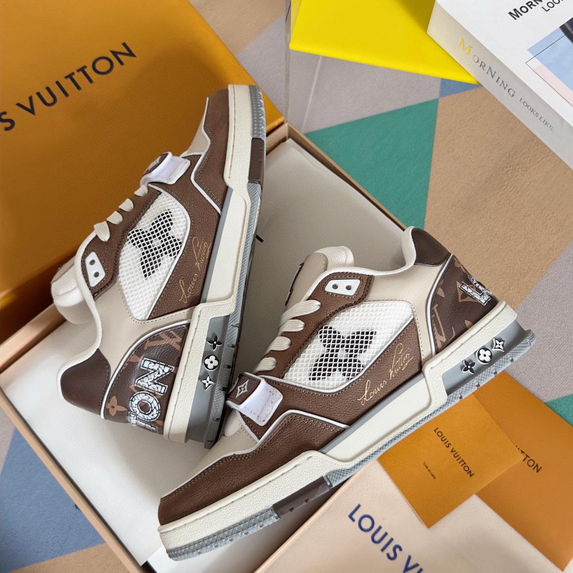 Louis Vuitton LV Trainer Sneaker   - DesignerGu