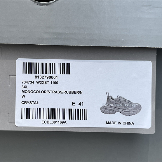 Balenciaga 3XL Sneaker In Light Grey - DesignerGu