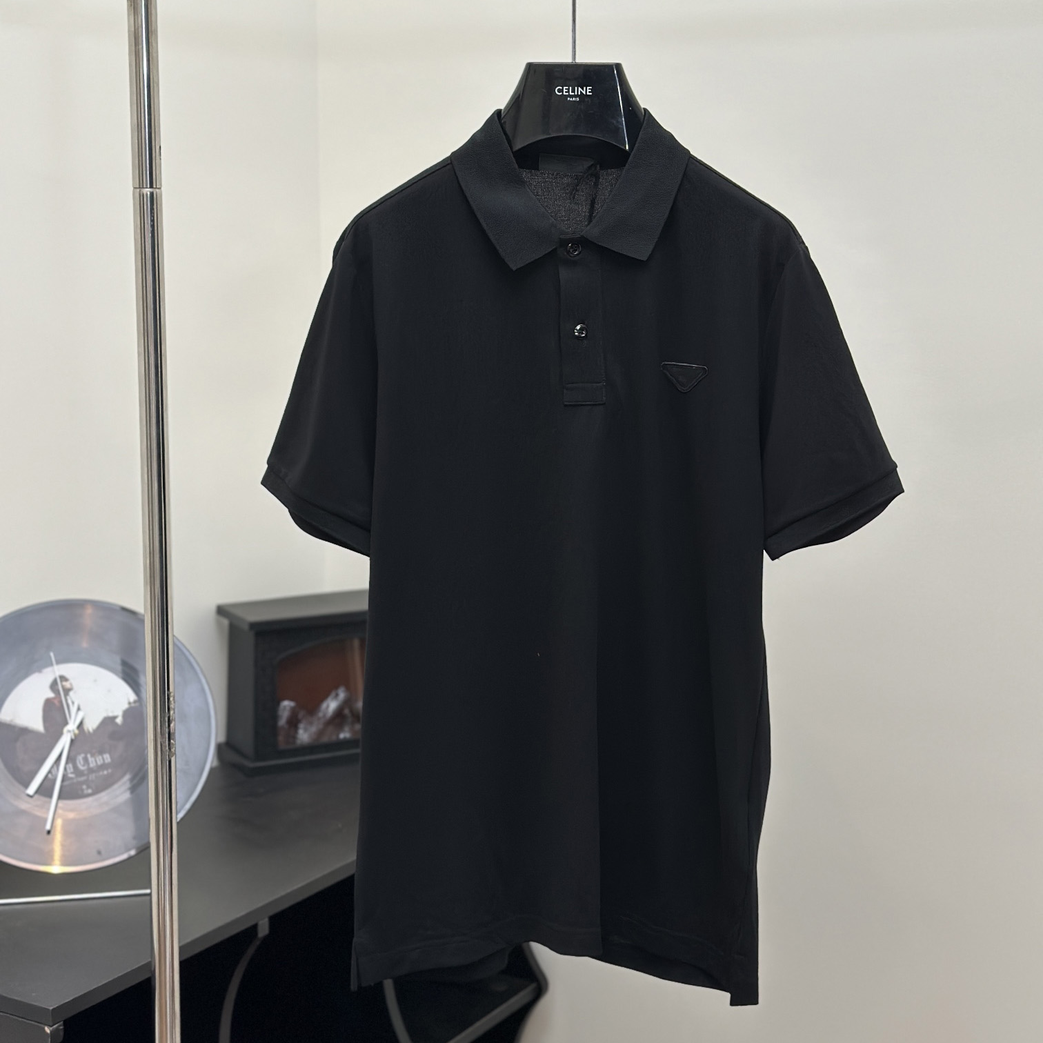 Prada Cotton Piqué Polo Shirt - DesignerGu