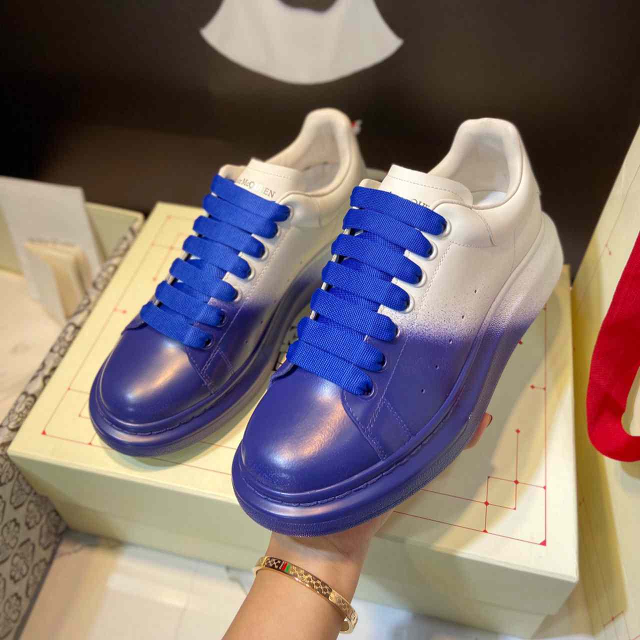 Alexander Mqueen Oversized Sneakers - DesignerGu