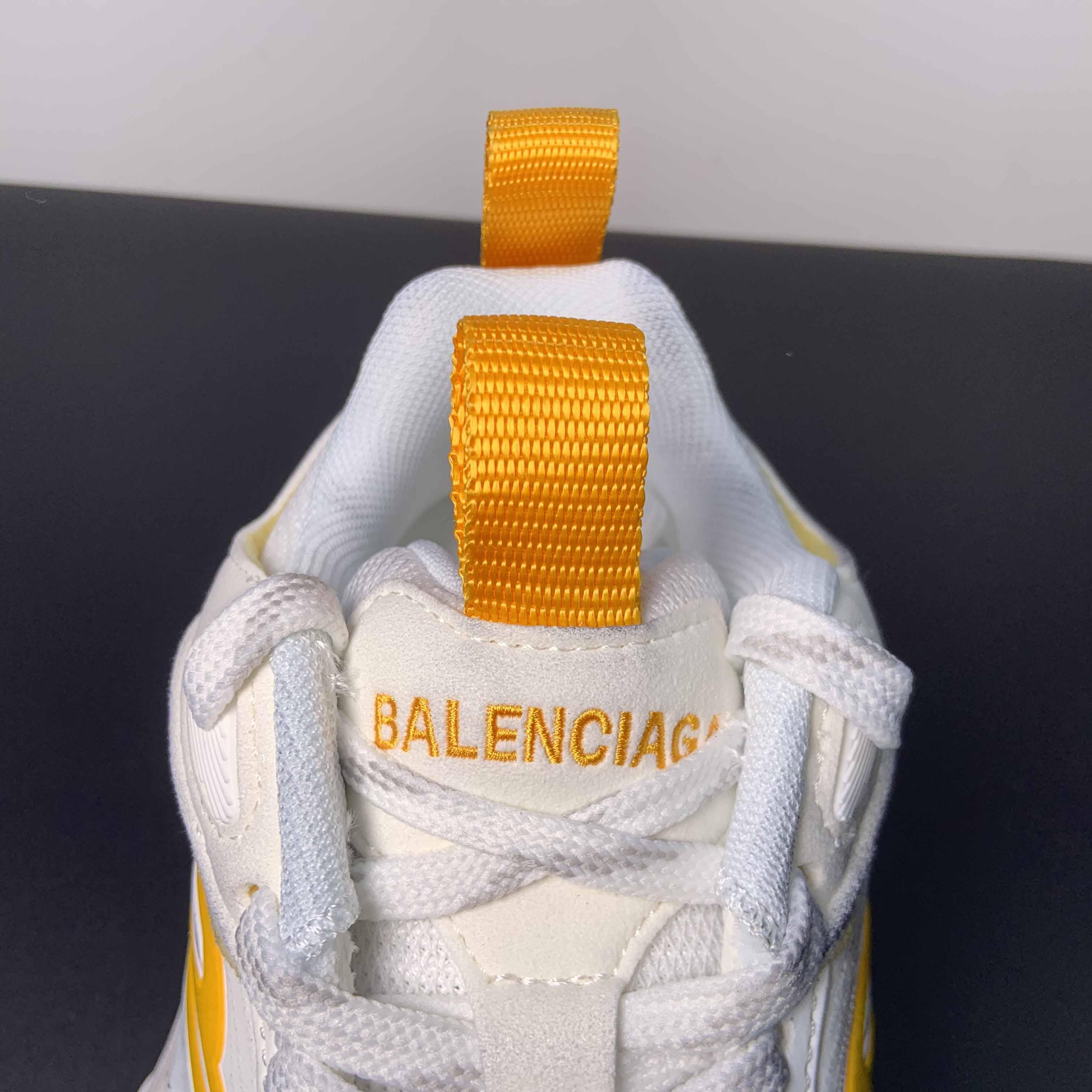 Balenciaga Cargo Sneaker In White/Grey/Orange /Blue  - DesignerGu