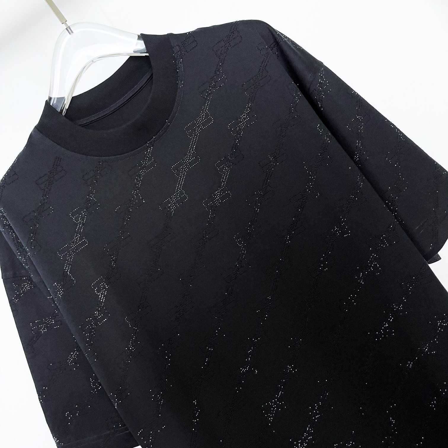 Balenciaga T-Shirt Oversized In Black - DesignerGu