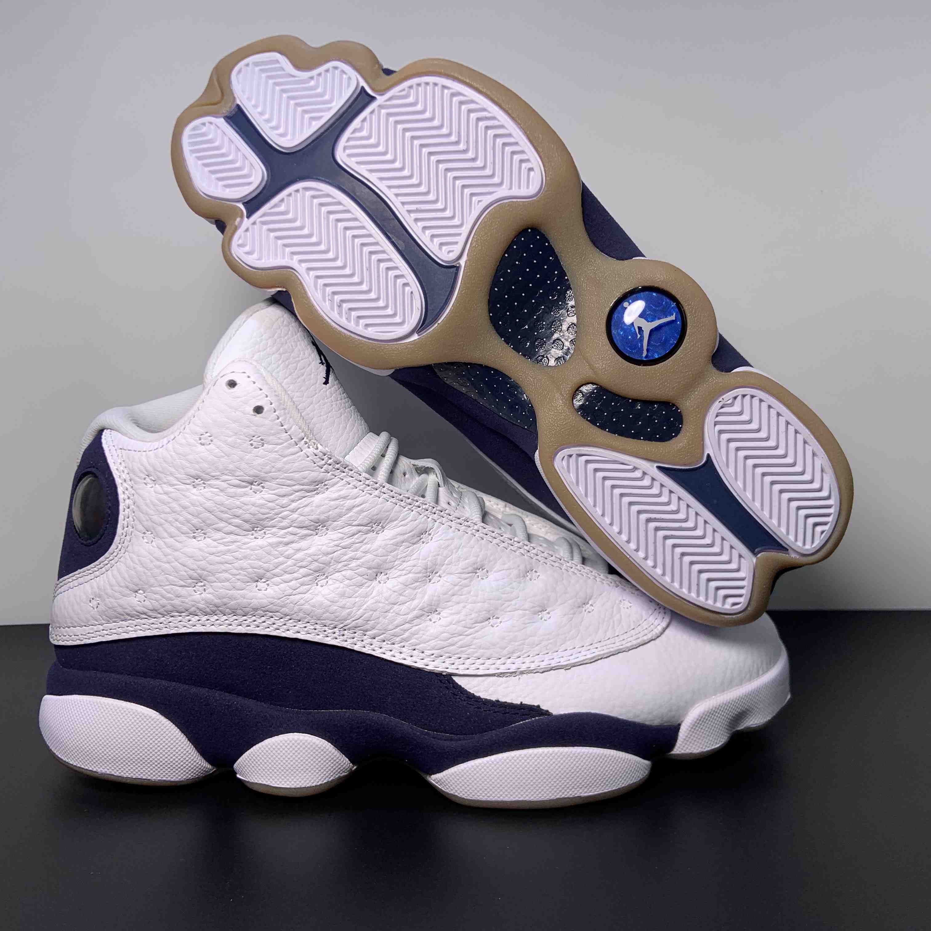 Air Jordan 13 “Midnight Navy Sneakers     414571-140 - DesignerGu