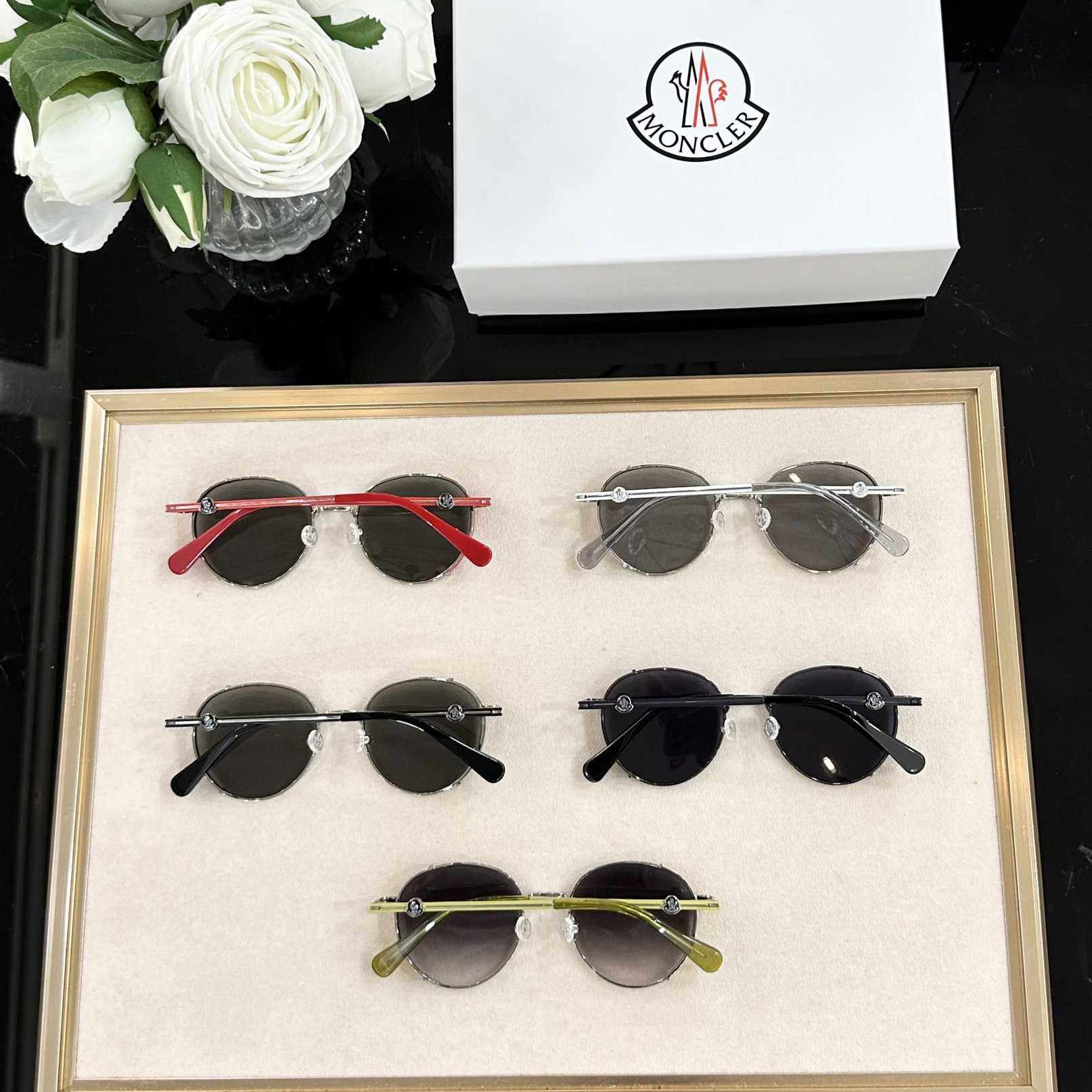 Moncler Owlet Round Sunglasses   ML0286 - DesignerGu