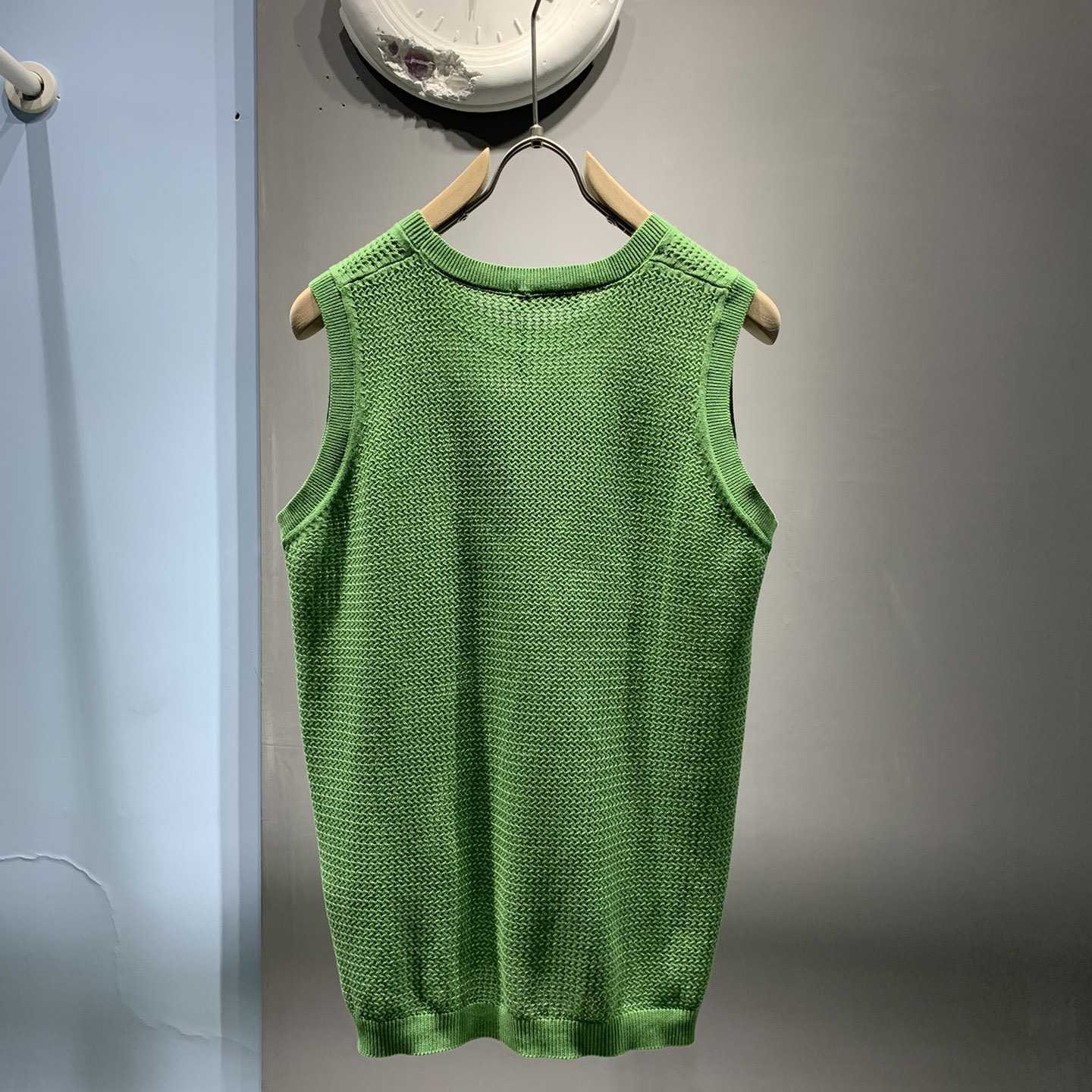 Prada Mesh Knit Tank Top - DesignerGu