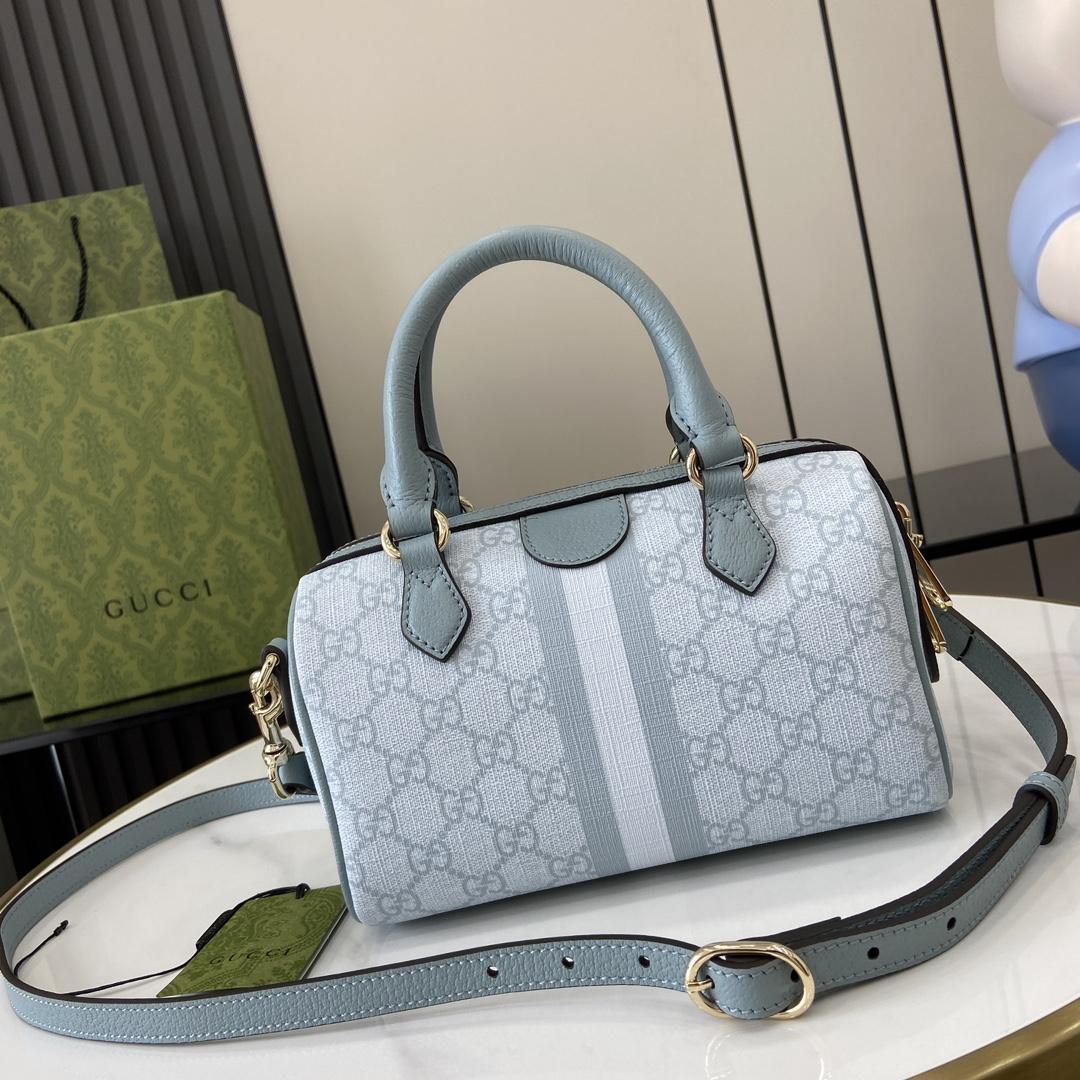 Gucci Ophidia GG Mini Top Handle Bag - DesignerGu