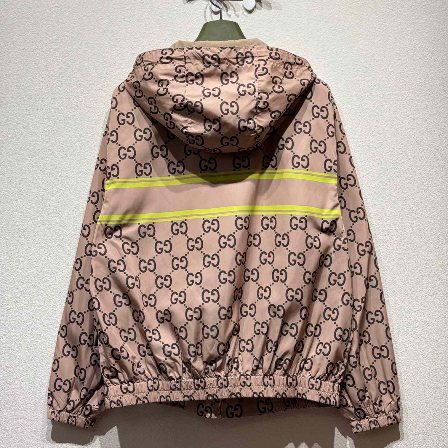 Gucci Light Nylon GG Print Hooded Jacket - DesignerGu