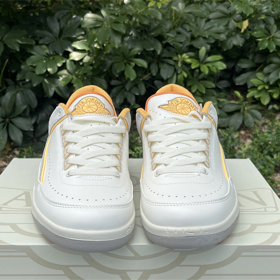 Air Jordan 2 Low “Melon Tint” Sneakers   DV9956-118 - DesignerGu