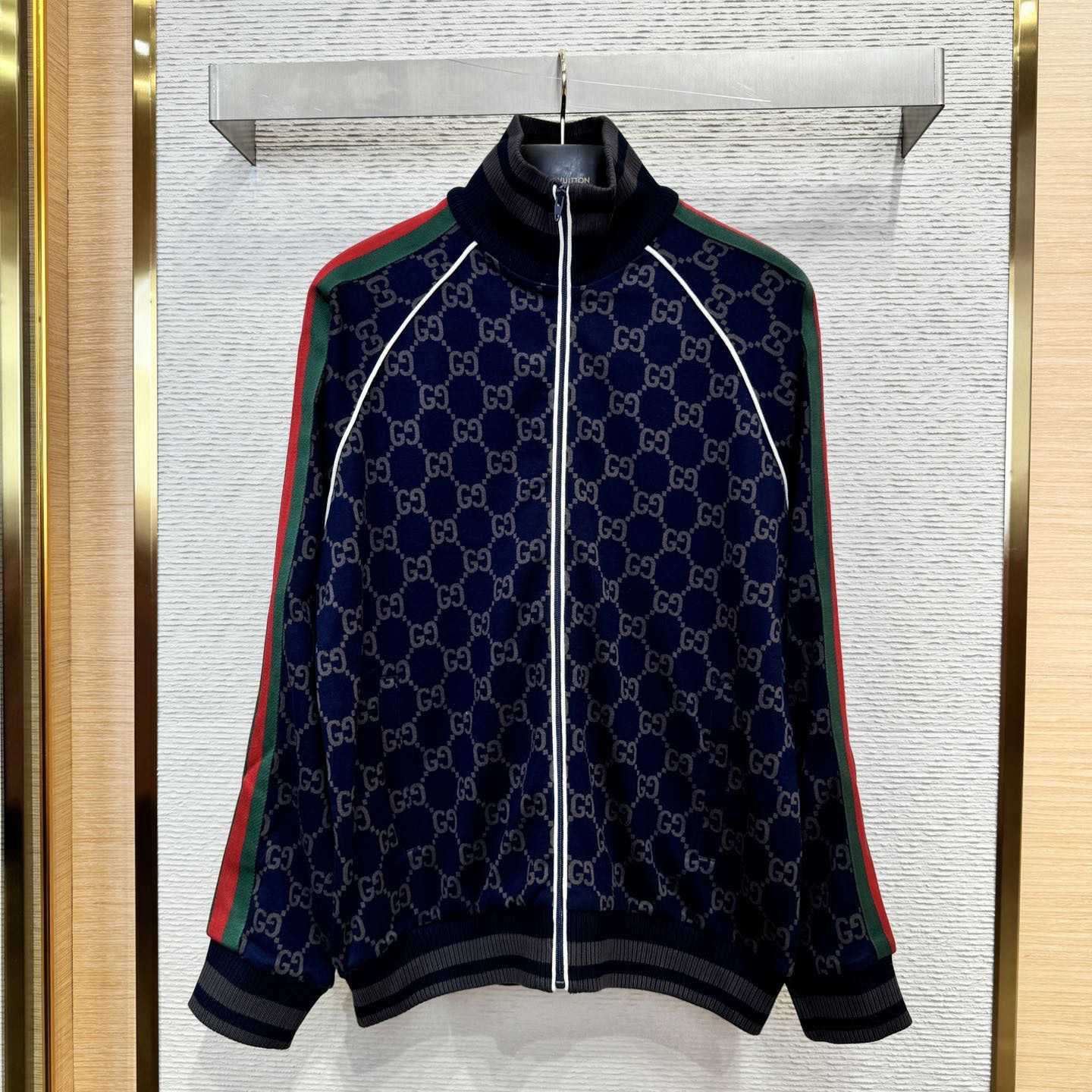 Gucci GG Jersey Cotton Jacket - DesignerGu