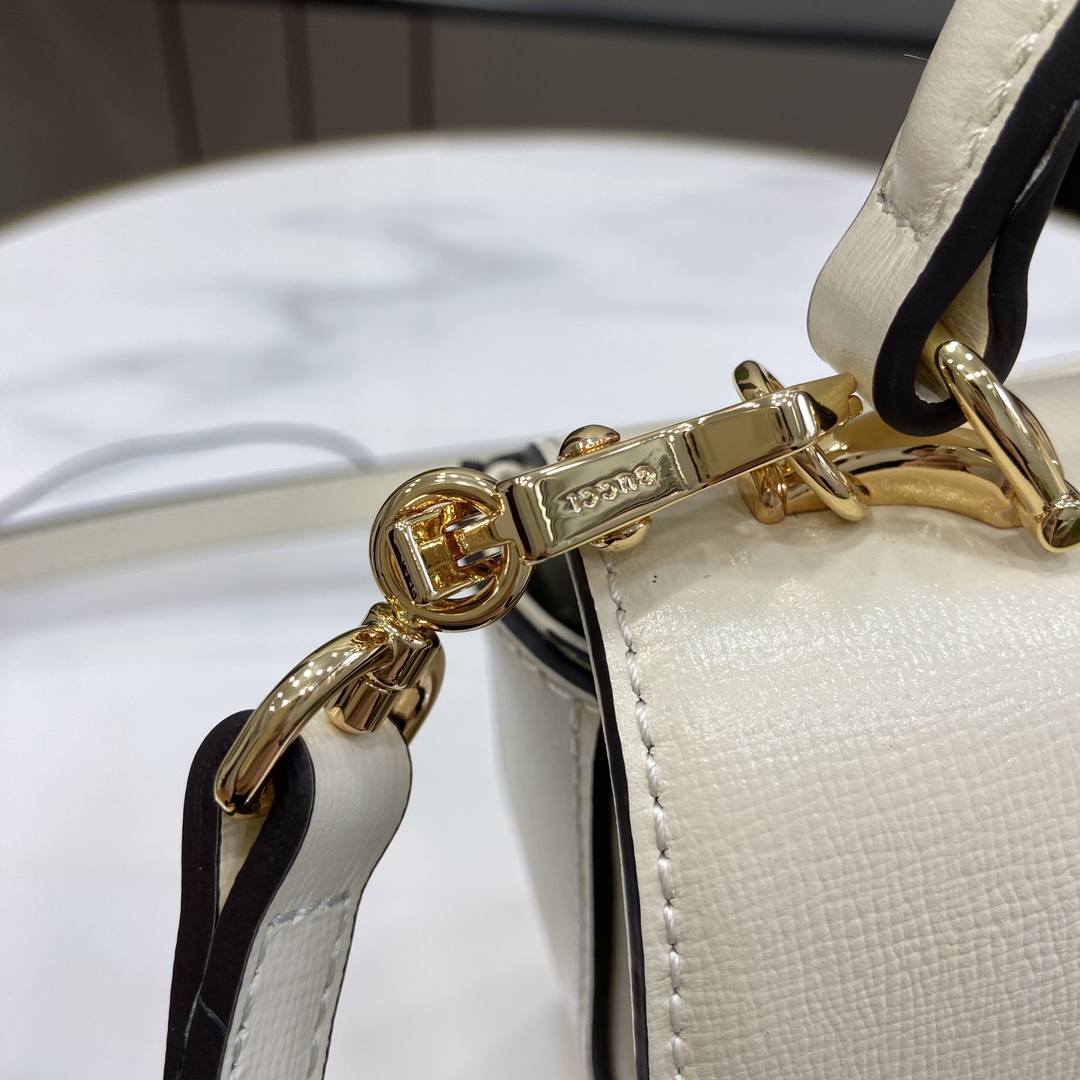 Gucci  Horsebit 1955 Mini Top Handle Bag - DesignerGu