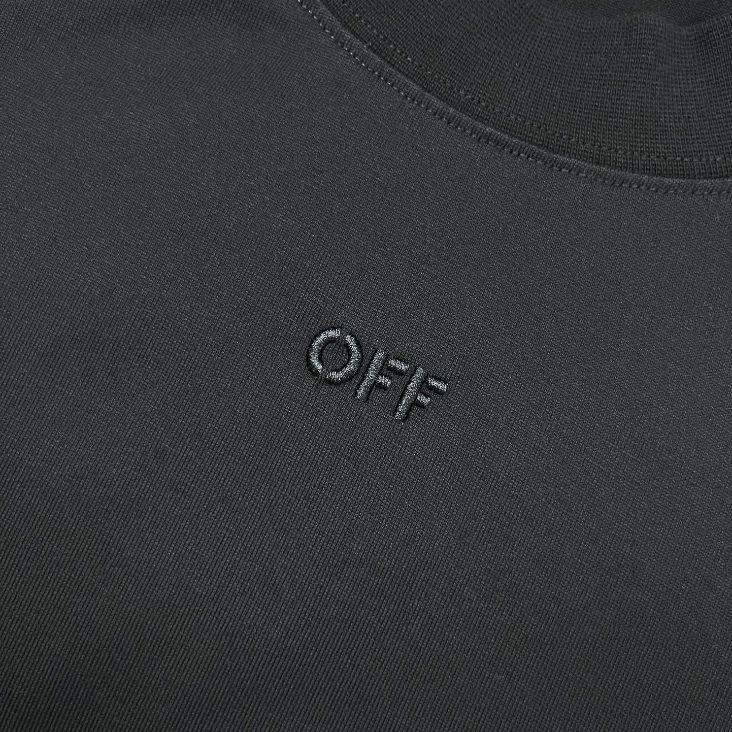 Off White Cotton T-shirt - DesignerGu