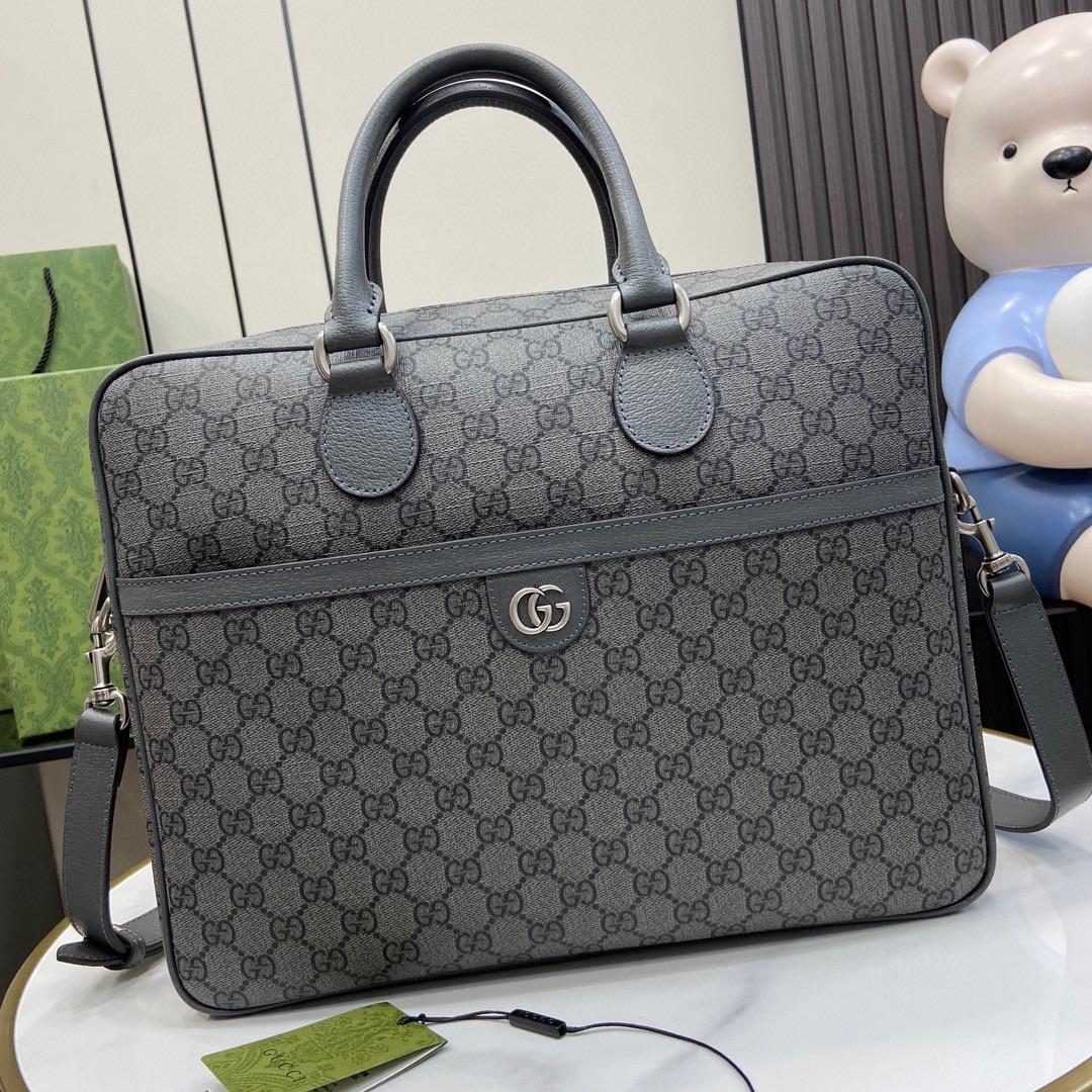 Gucci Ophidia Medium GG Briefcase  - DesignerGu