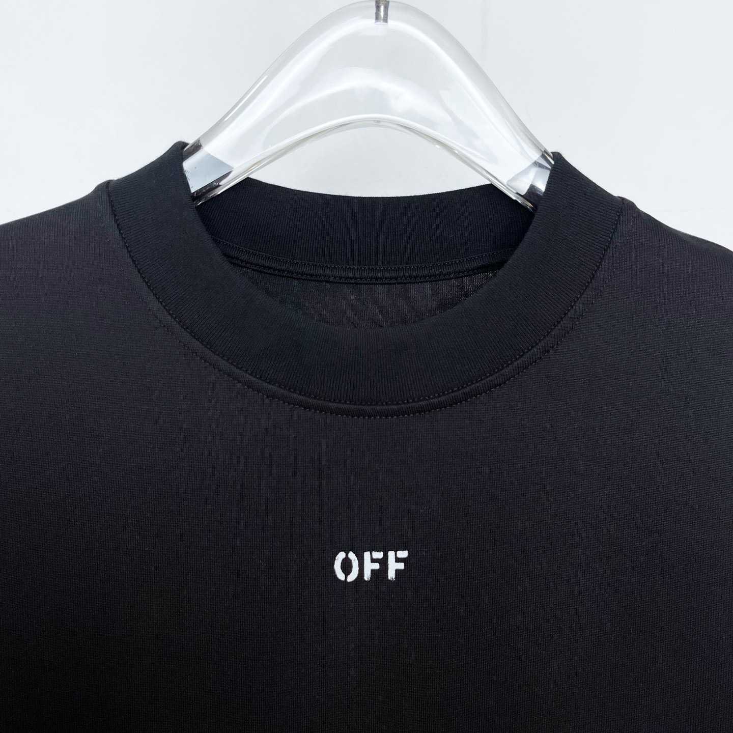 Off-White Cotton T-shirt - DesignerGu