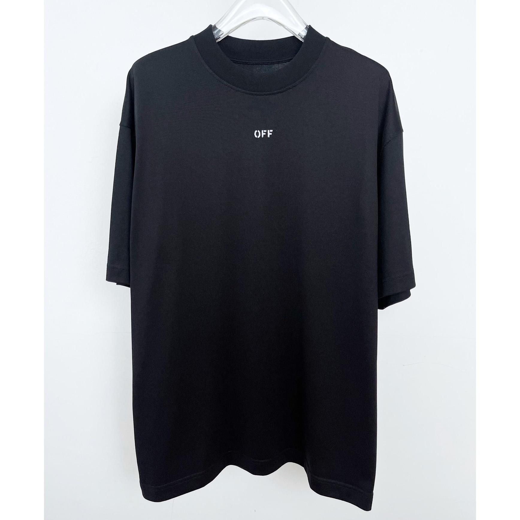 Off-White Cotton T-shirt - DesignerGu