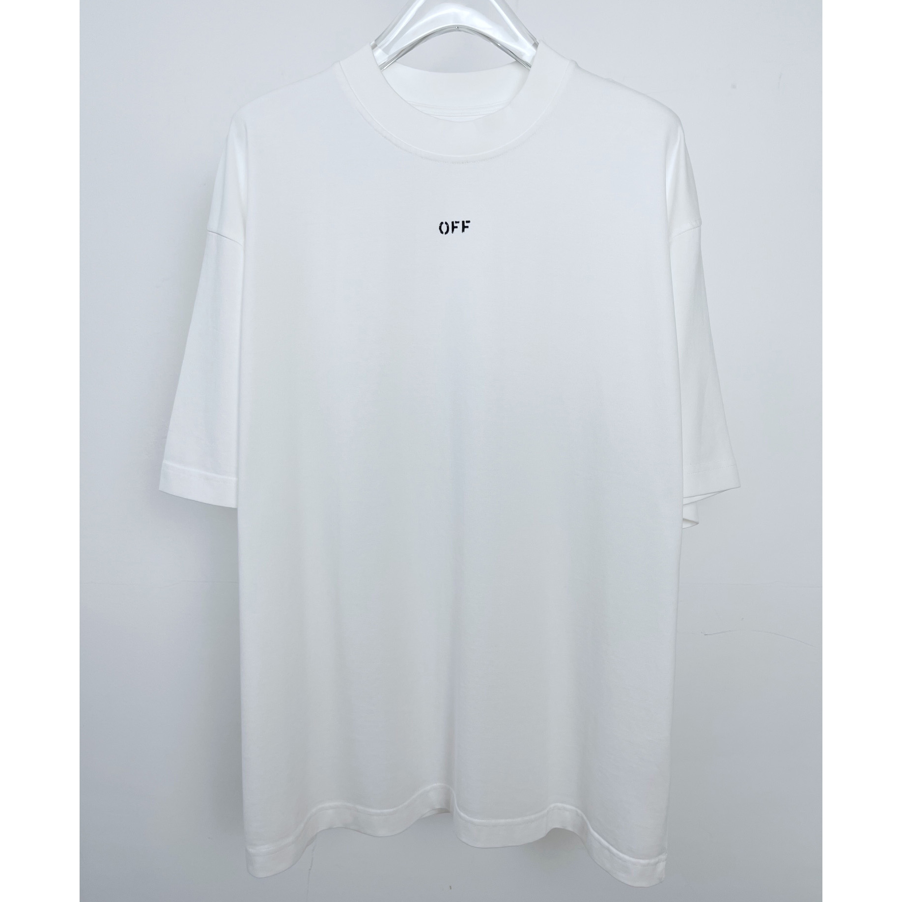 Off-White Cotton T-shirt - DesignerGu