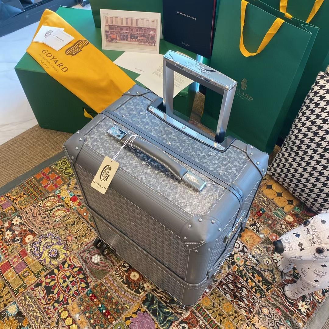 Goyard Bourget PM Trolley Case - DesignerGu