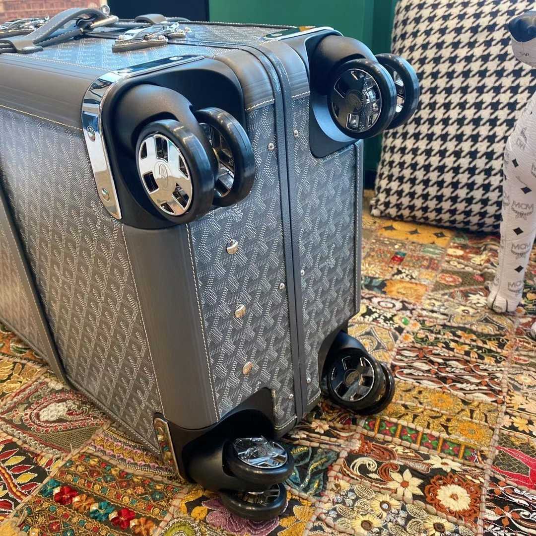 Goyard Bourget PM Trolley Case - DesignerGu