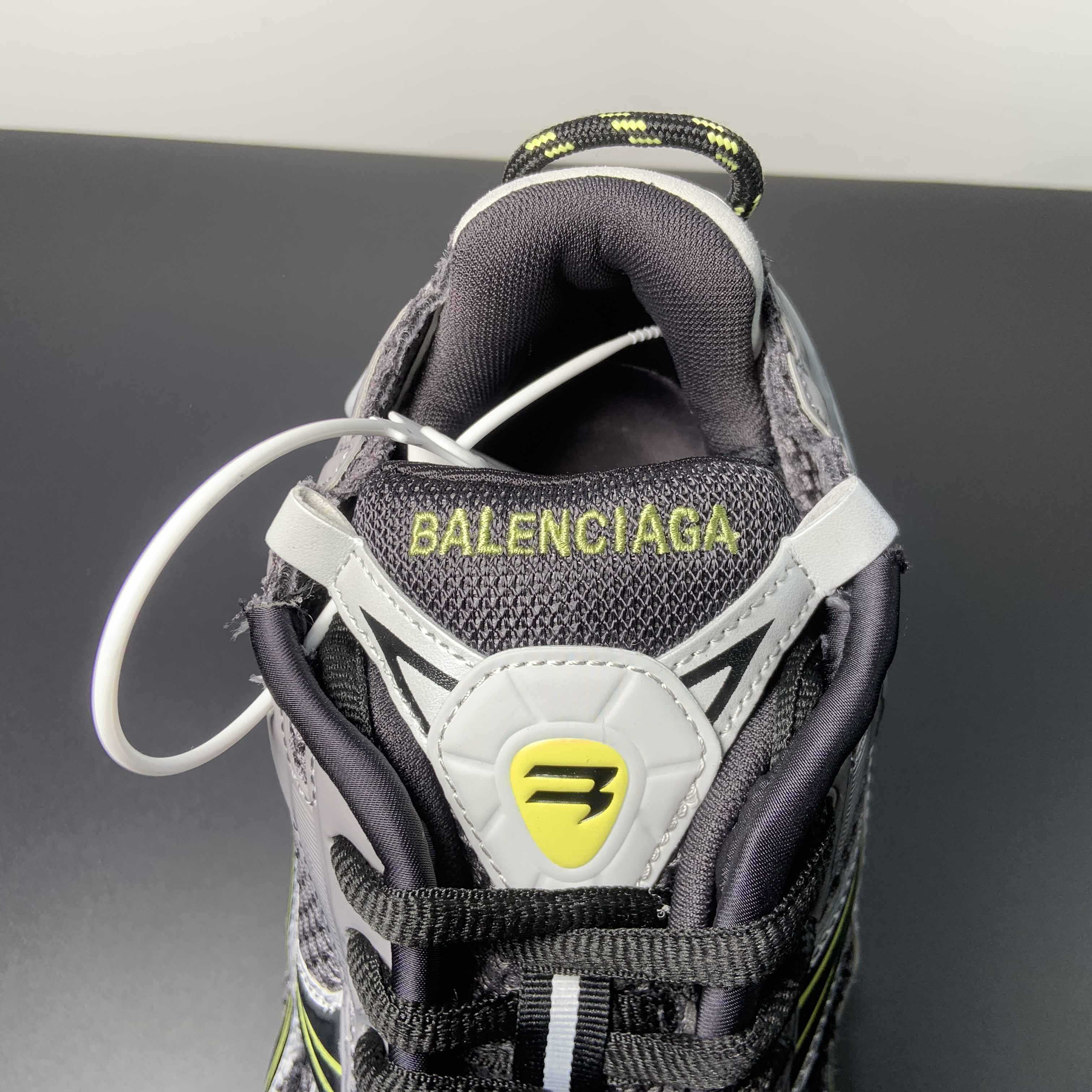 Balenciaga Runner Sneaker In Grey/Yellow And White - DesignerGu