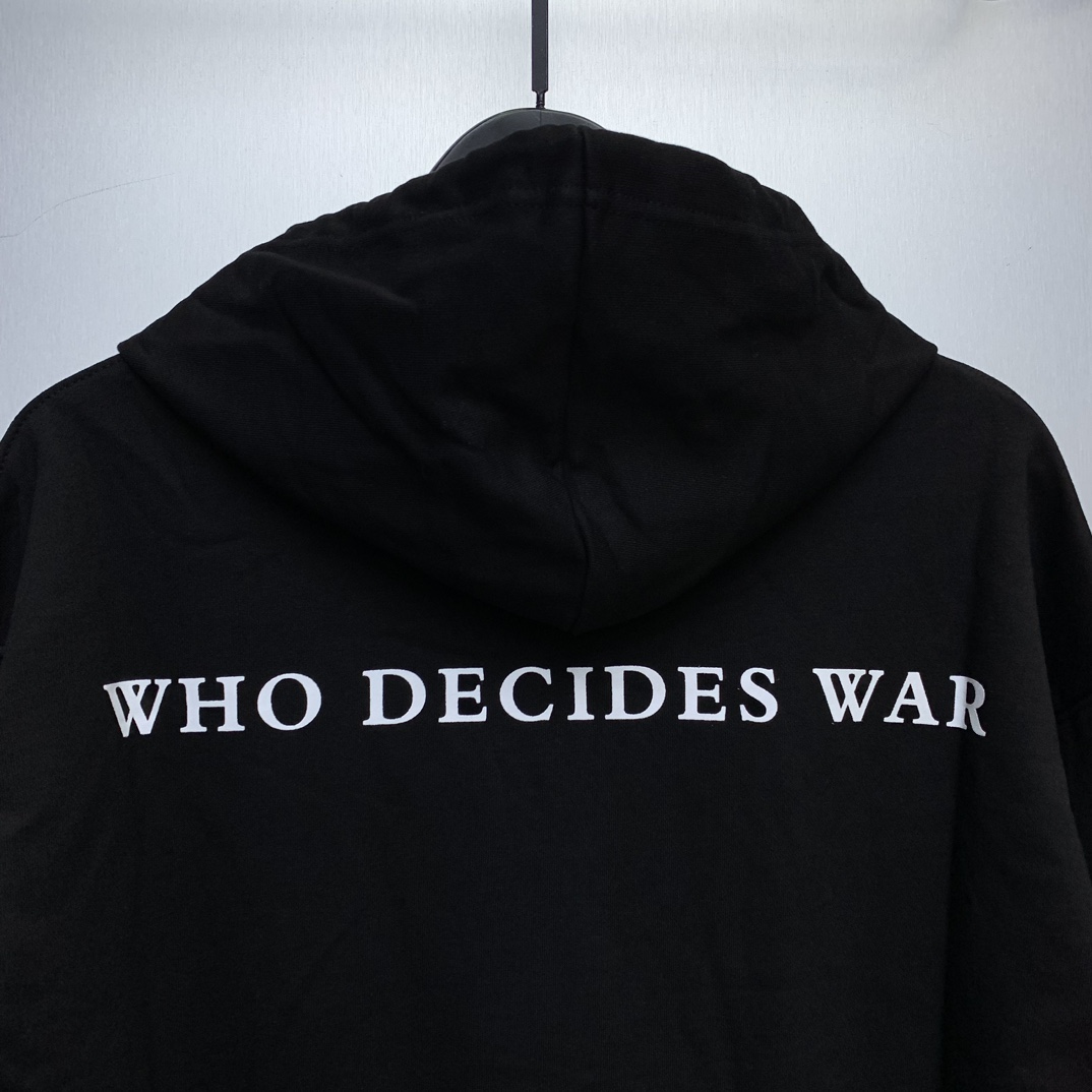 Who Decides War Stained Glass Hoodie - DesignerGu