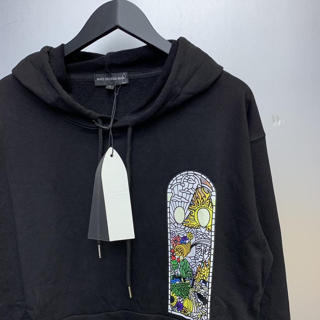 Who Decides War Stained Glass Hoodie - DesignerGu