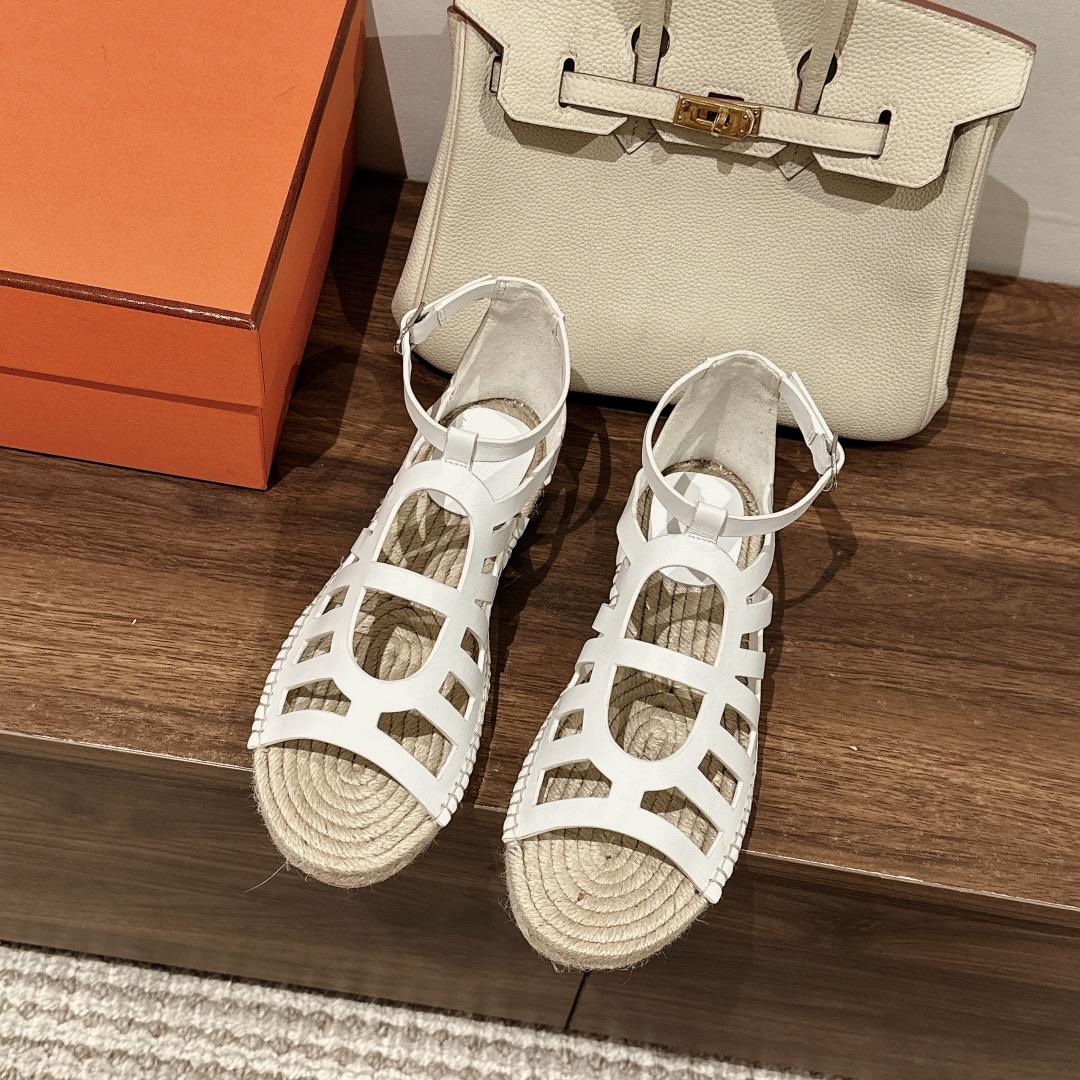 Hermes Costanza Espadrille - DesignerGu