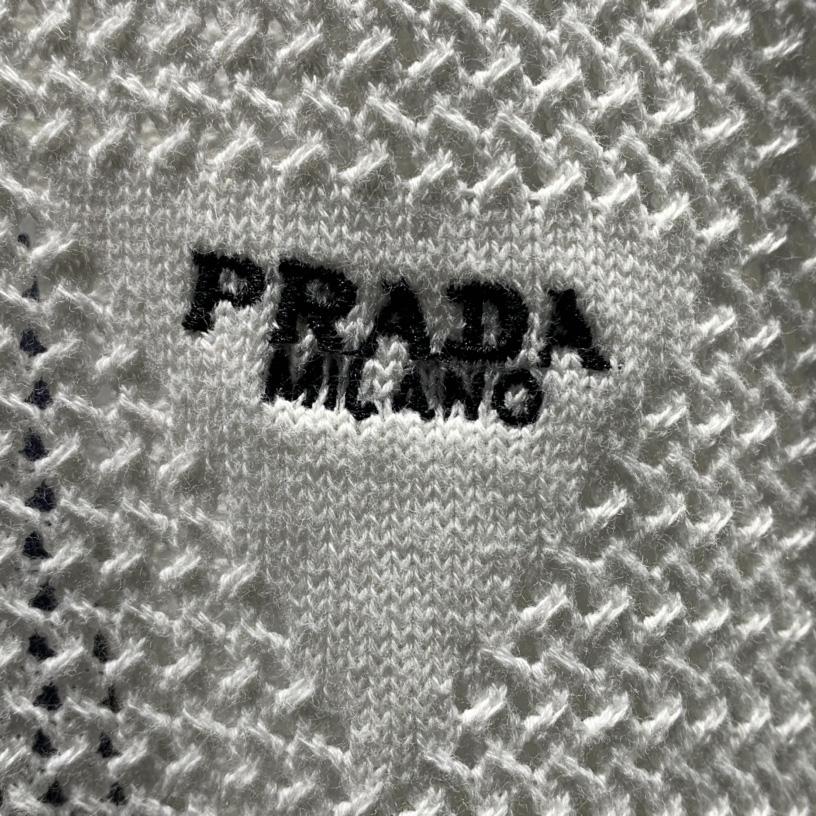 Prada Mesh Knit Tank Top - DesignerGu