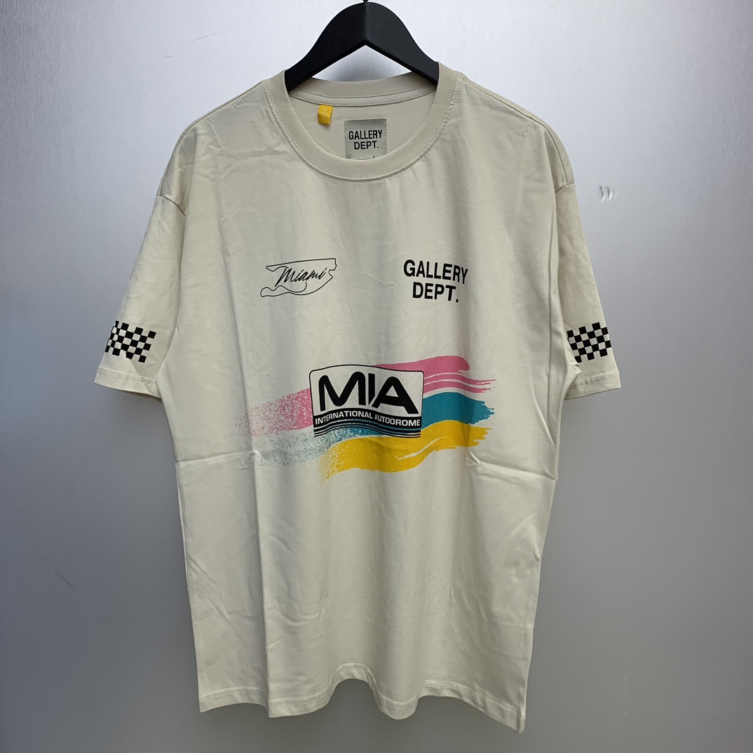 Gallery Dept. x Miami International Autodrone "Miami Grand Prix" MIA Merch Tee - DesignerGu