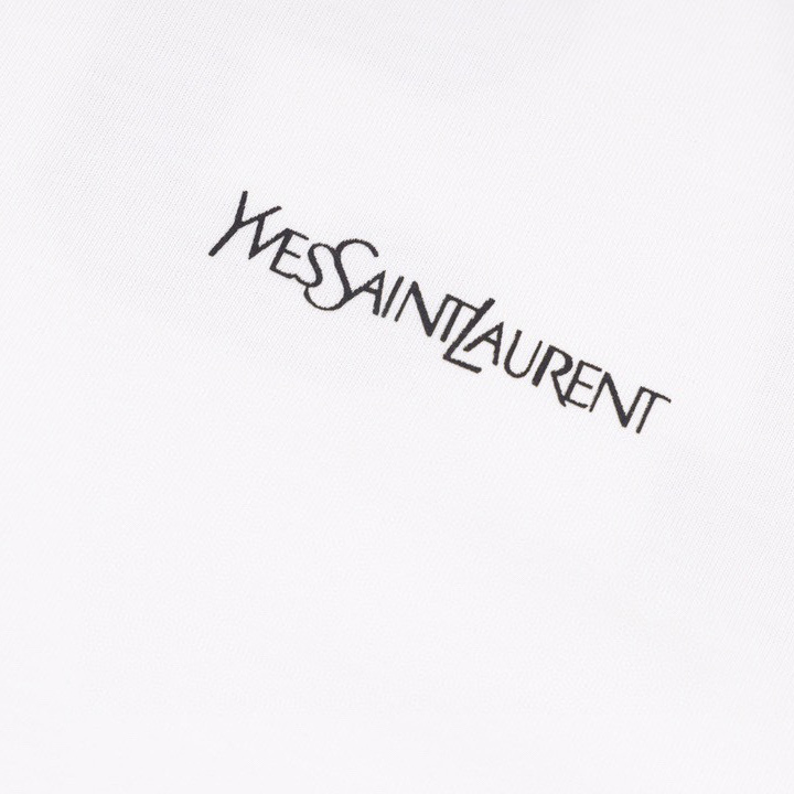 Saint Laurent Cotton-jersey T-shirt  - DesignerGu