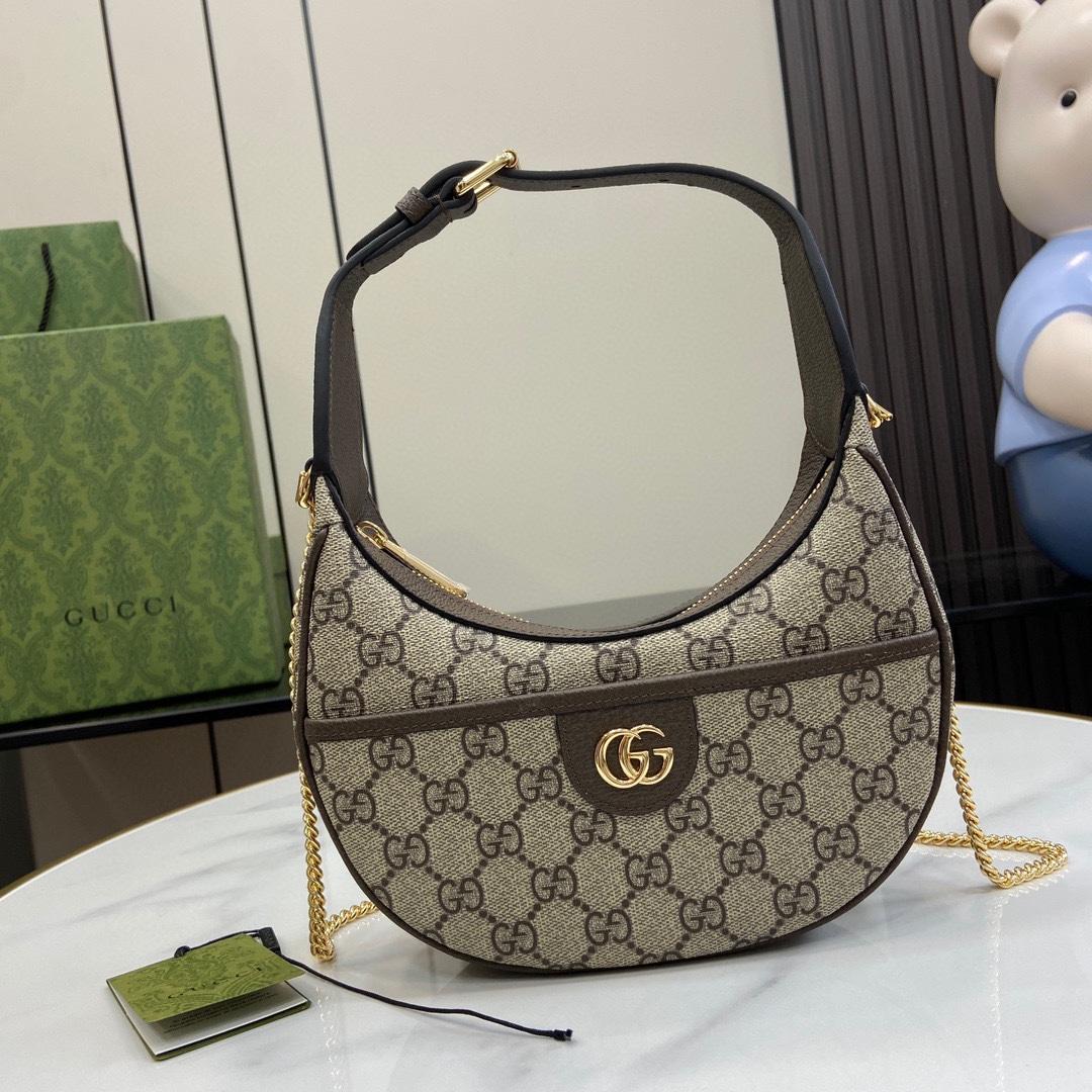 Gucci Ophidia GG Super Mini Shoulder Bag - DesignerGu