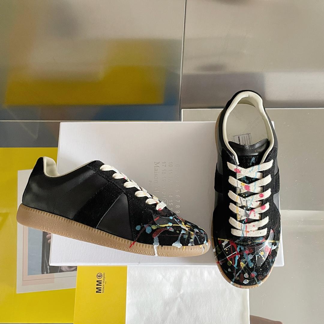 Maison Margiela Paint Replica low-top sneakers - DesignerGu