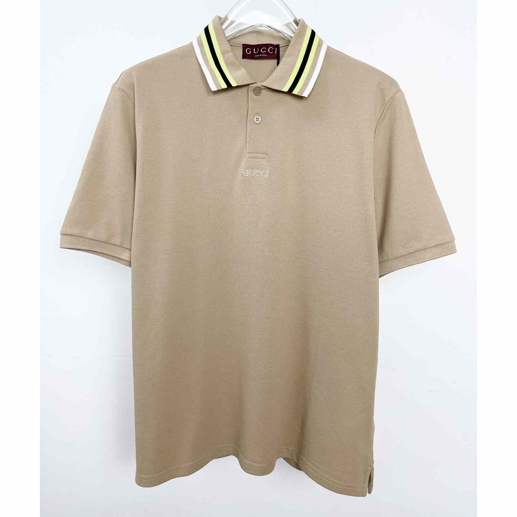 Gucci Cotton Polo Shirt With Embroidery - DesignerGu