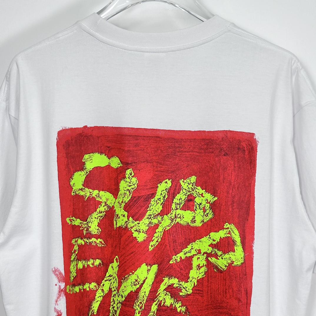 Supreme Paint Tee - DesignerGu