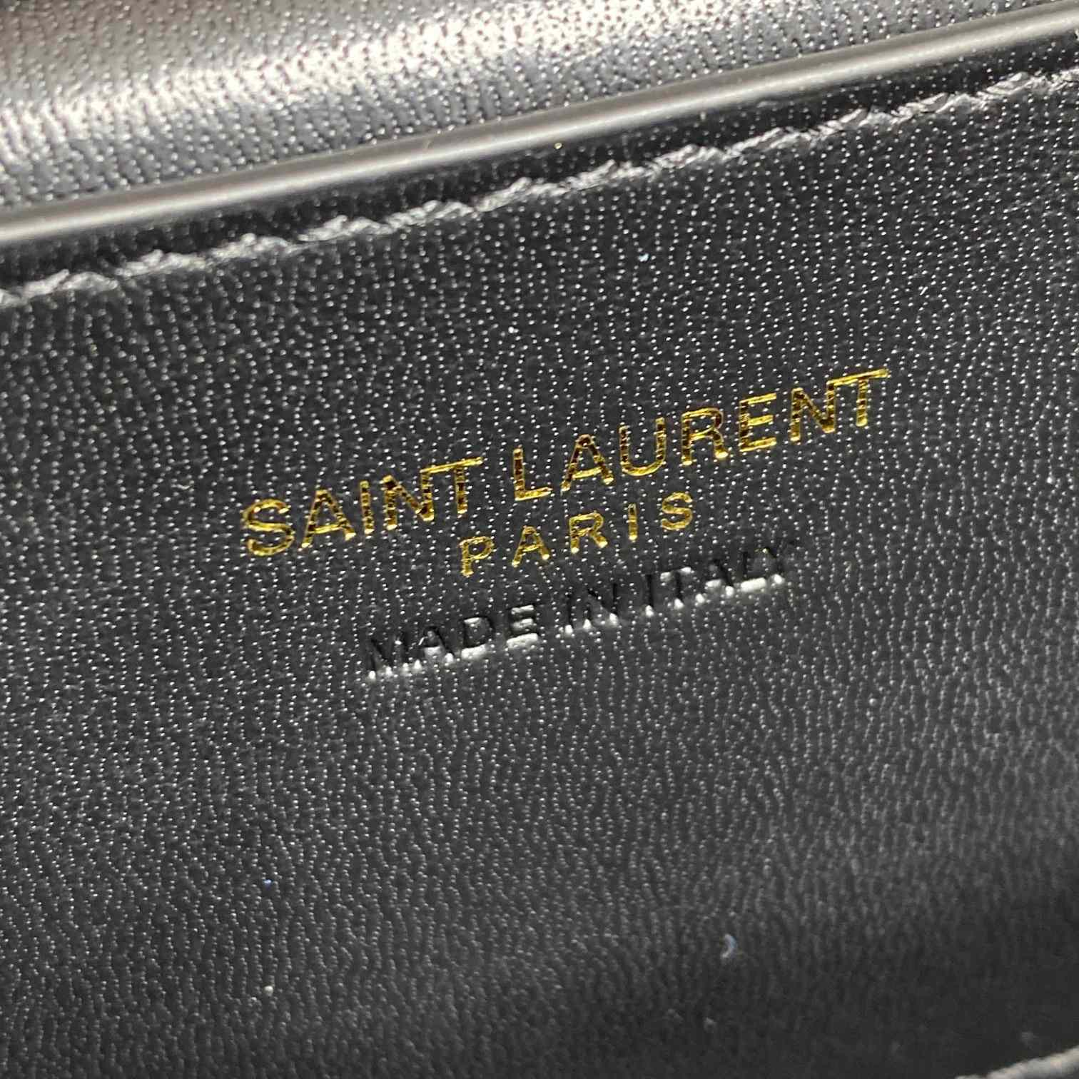 Saint Laurent Gaby Vanity Bag In Lambskin - DesignerGu