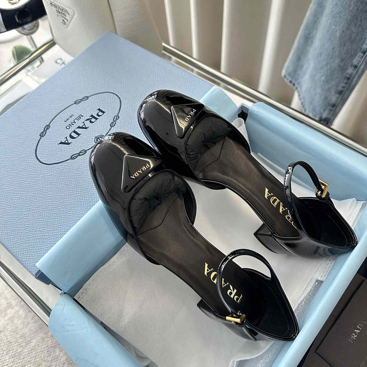 Prada Patent Leather Pumps - DesignerGu