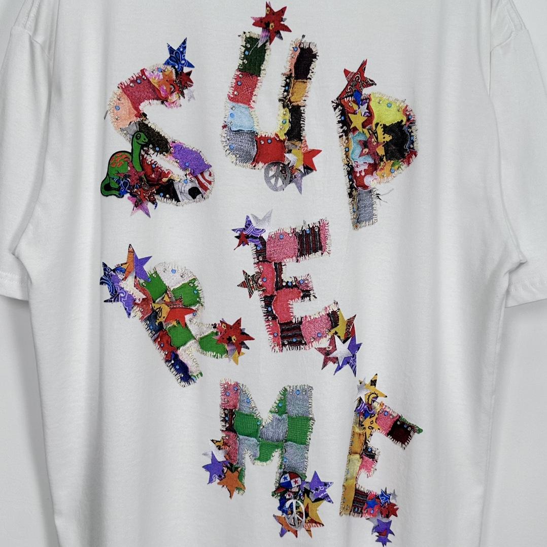 Supreme Patchwork Tee - DesignerGu