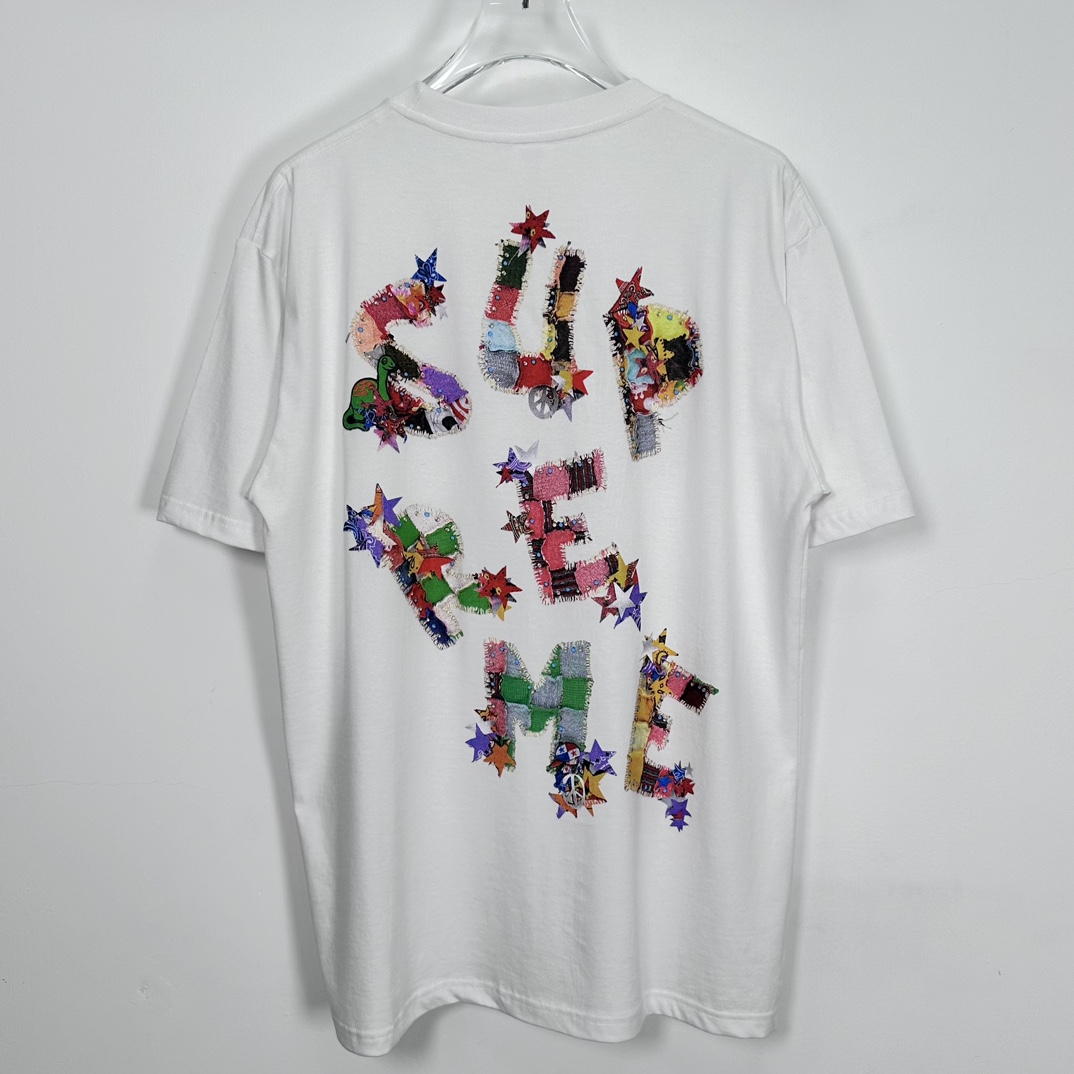 Supreme Patchwork Tee - DesignerGu