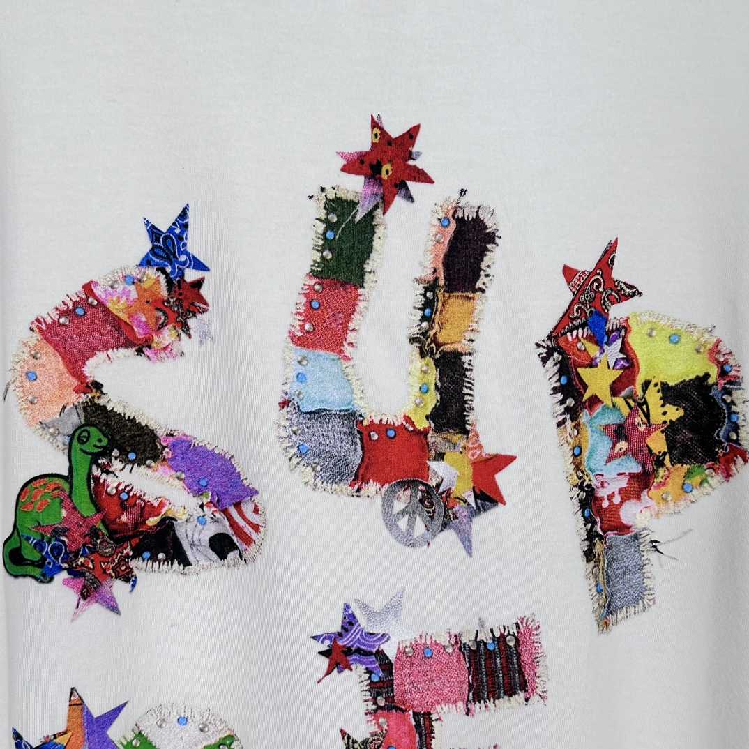 Supreme Patchwork Tee - DesignerGu