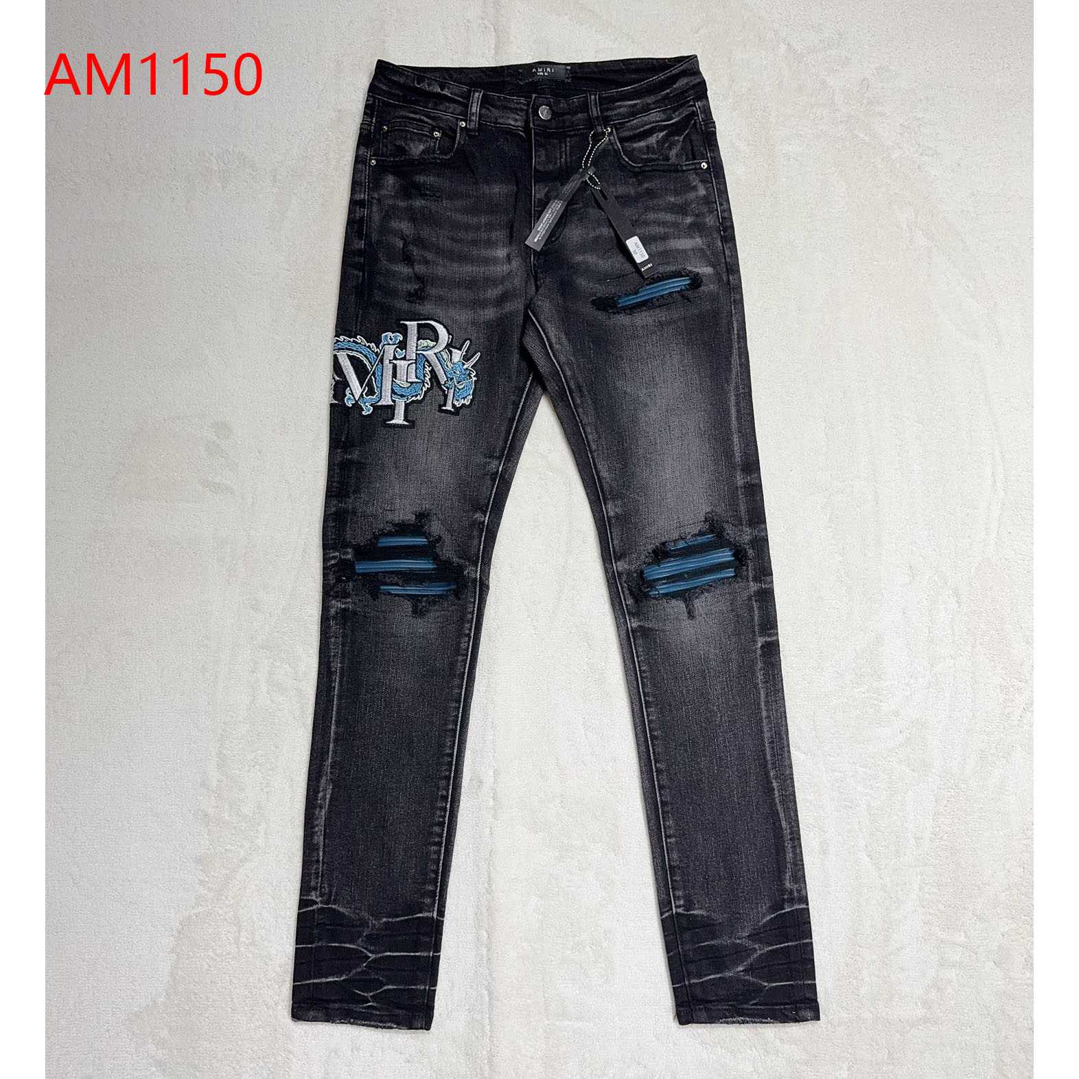 Amiri Slim-fit Jeans     AM1150 - DesignerGu