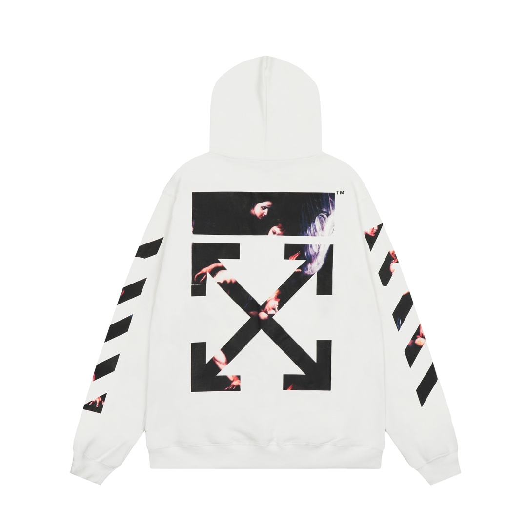 Off-White Caravaggio Arrows Hoodie - DesignerGu