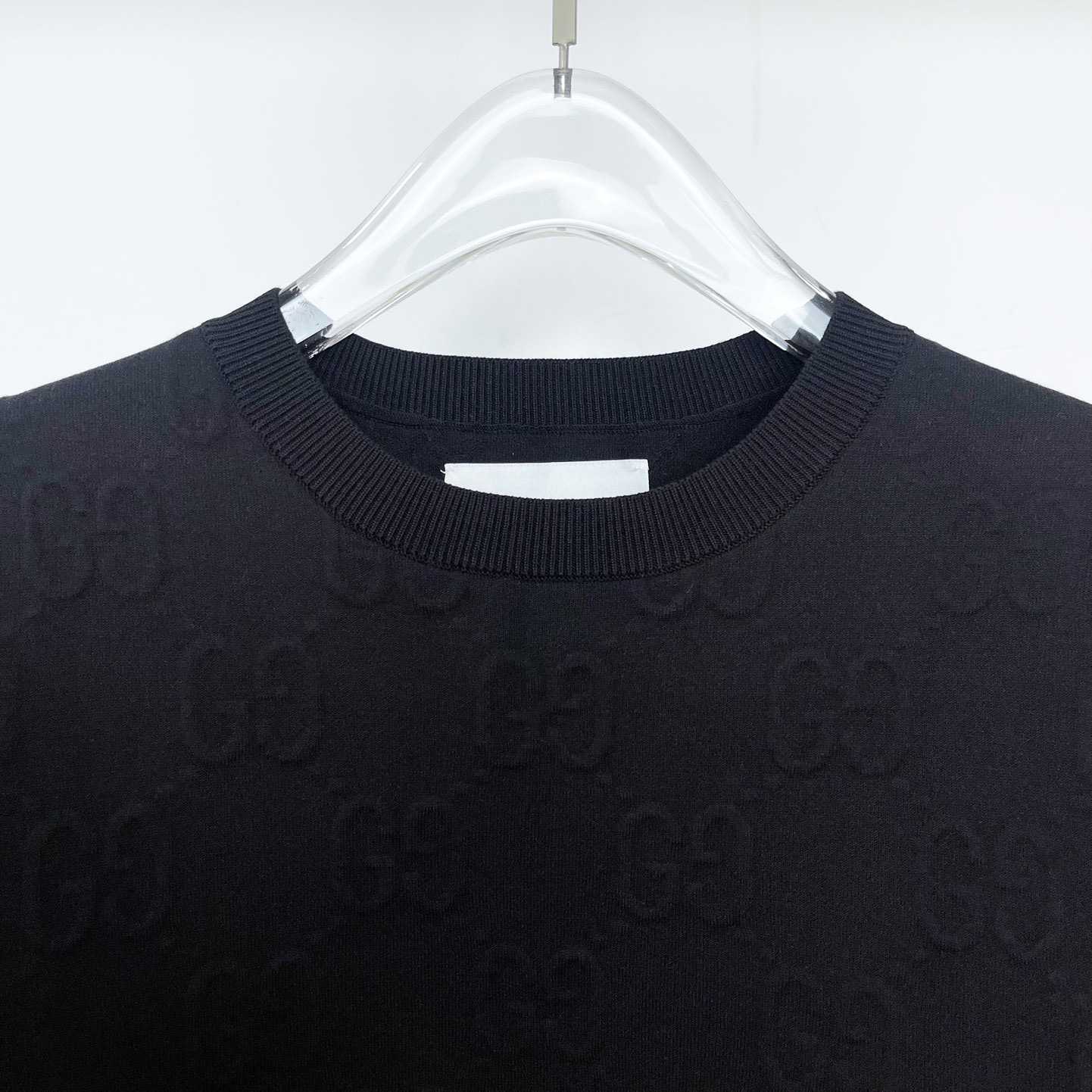 Gucci Cotton Jersey T-shirt With GG Logo - DesignerGu