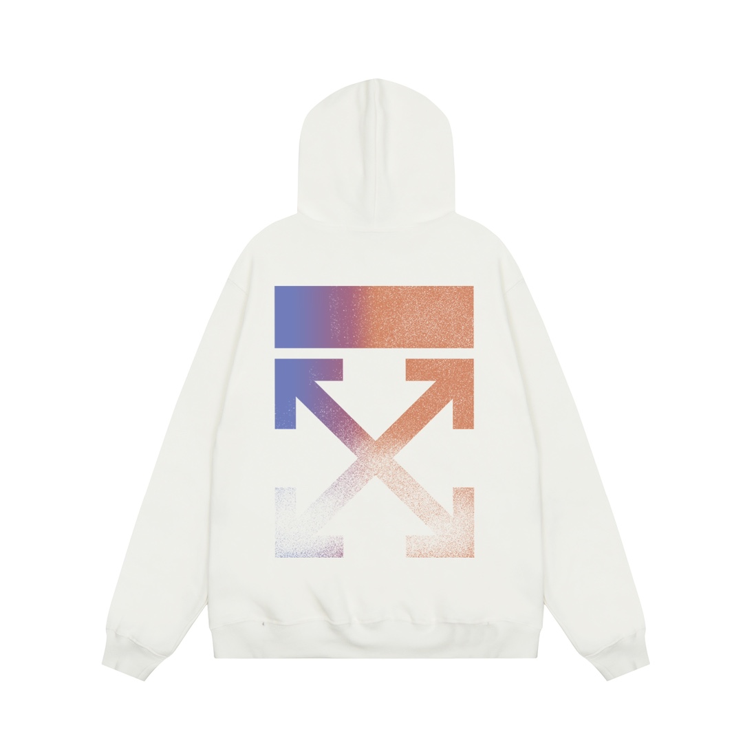 Off-White Gradient Arrows Hoodie - DesignerGu