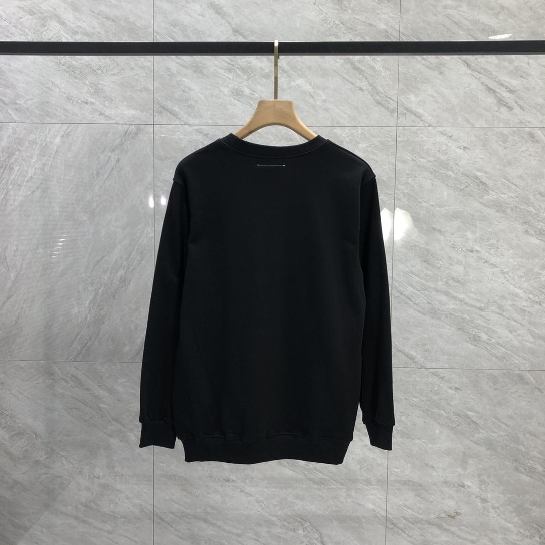 MM6 Maison Margiela Logo Oversized Sweatshirt - DesignerGu