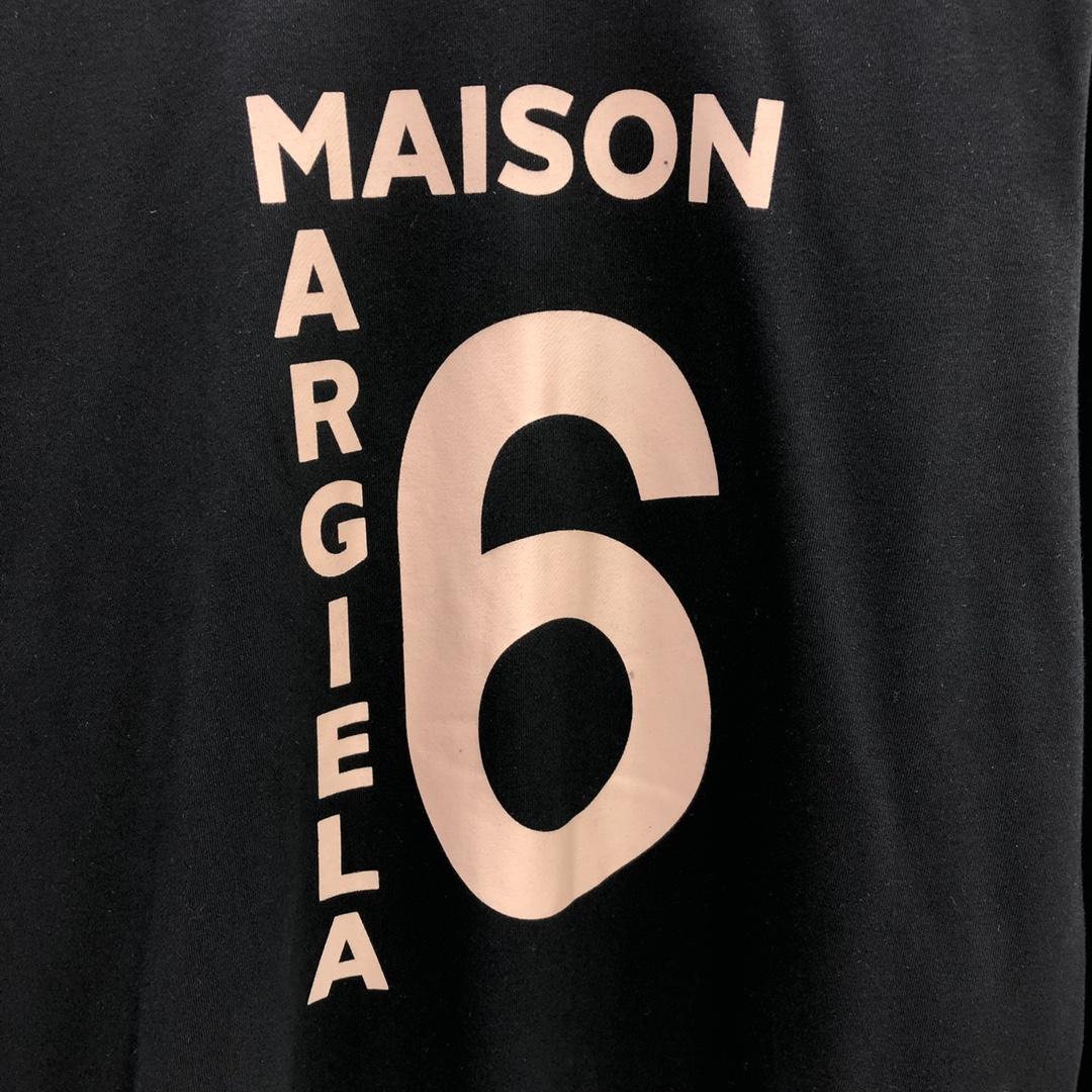 MM6 Maison Margiela Logo Oversized Sweatshirt - DesignerGu