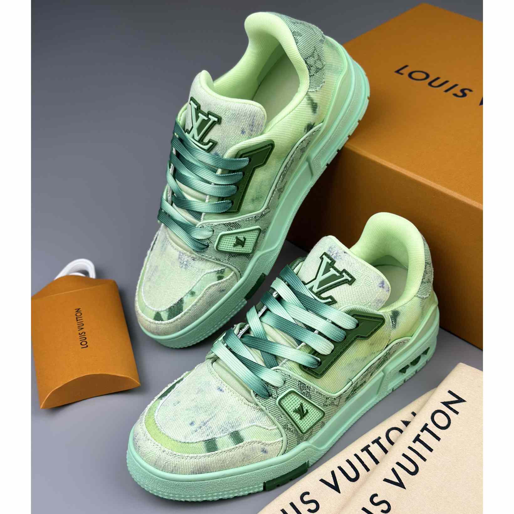 Louis Vuitton LV Trainer Sneaker   - DesignerGu